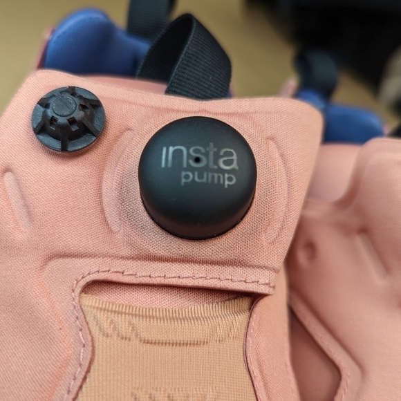Reebok Insta Pump Fury Men\'s sz 10.5 Basketball Shoe Rare Salmon color Trainer S main image 6
